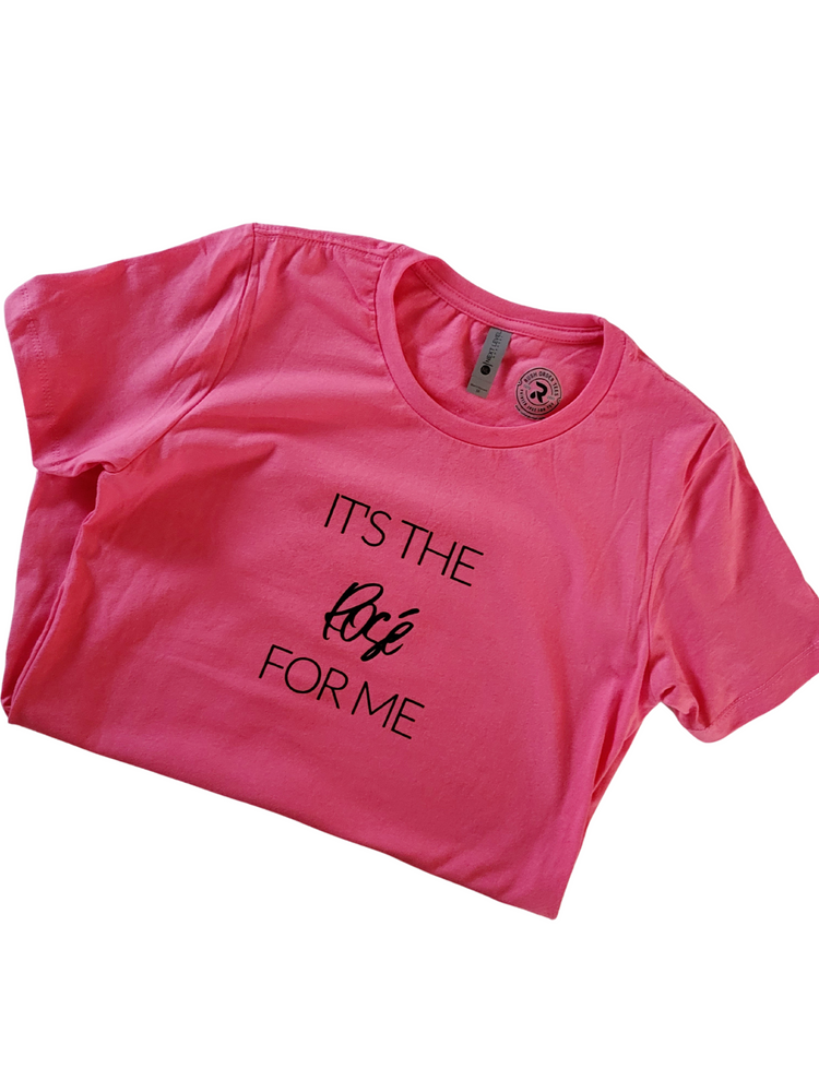 ITs THE ROSE' T-Shirt - Pink